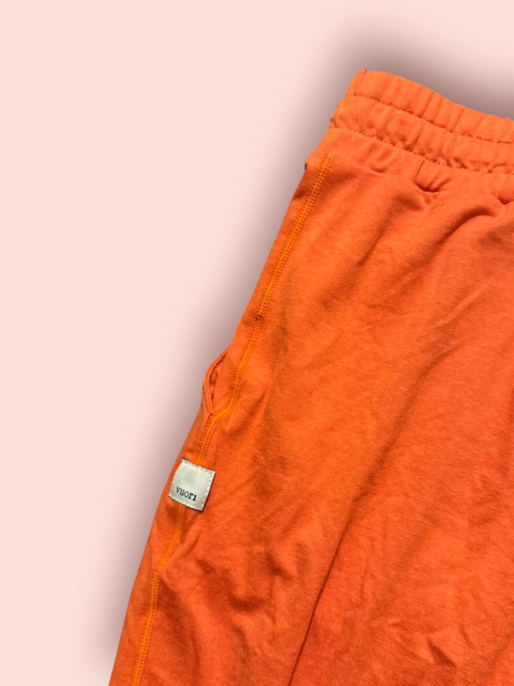 Vuori Orange Track Joggers - Picture 3 of 5